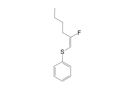 (E)-2-FLUORO-1-(PHENYLTHIO)-HEX-1-ENE