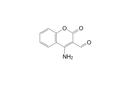 4-Amino-2-keto-chromene-3-carbaldehyde