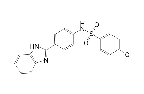 N-[4-(1H-benzimidazol-2-yl)phenyl]-4-chlorobenzenesulfonamide