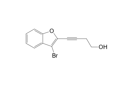 4-(3-Bromobenzofuran-2-yl)but-3-yn-1-ol