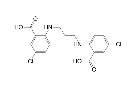 Benzoic acid, 2,2'-(1,3-propanediyldiimino)bis[5-chloro-