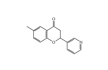 6-METHYL-2-(3-PYRIDYL)-4-CHROMANONE