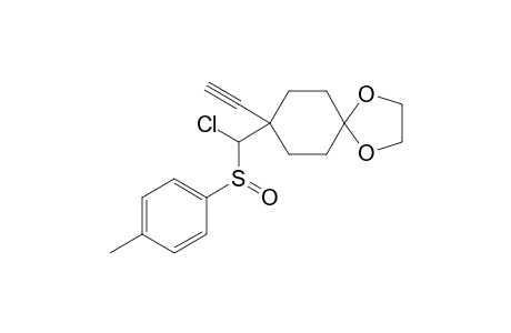 8-[Chloro(p-tolylsulfinyl)methyl]-8-ethynyl-1,4-dioxaspiro[4.5]decane