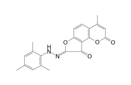 4-Methyl-2H-furo[2,3-h]chromene-2,8,9-trione 8-(mesitylhydrazone)