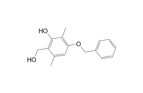 Benzenemethanol, 2-hydroxy-3,6-dimethyl-4-(phenylmethoxy)-