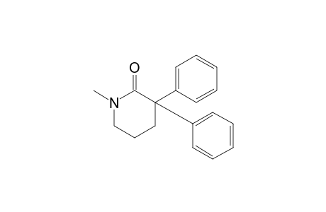 3,3-diphenyl-1-methyl-2-piperidone