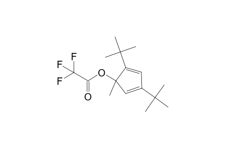 1,3-bis(t-Butyl)-5-hydroxy-5-methylcyclopenta-1,3-dienyl Trifluoroacetate