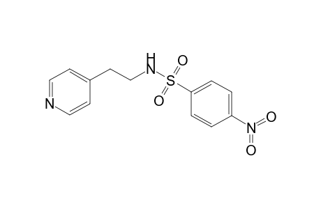4-Nitro-N-[2-(4-pyridyl)ethyl]benzenesulfonamide