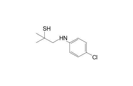 1-(p-chloroanilino)-2-methyl-2-propanethiol