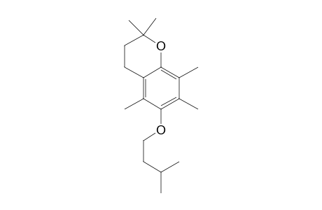 2,2,5,7,8-Pentamethyl-6-hydroxychroman, 3-methylbutyl ether