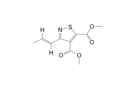 3-(1-PROPENYL)-4,5-DICARBOMETHOXYISOTHIAZOLE