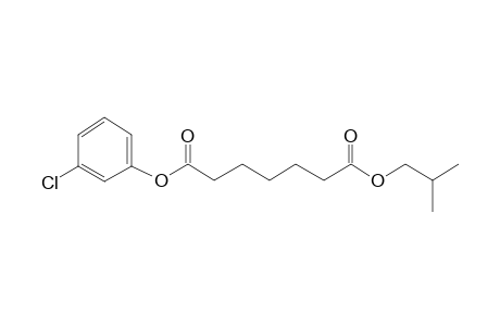 Pimelic acid, 3-chlorophenyl isobutyl ester