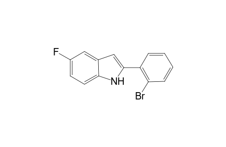 2-(2-bromophenyl)-5-fluoro-1H-indole