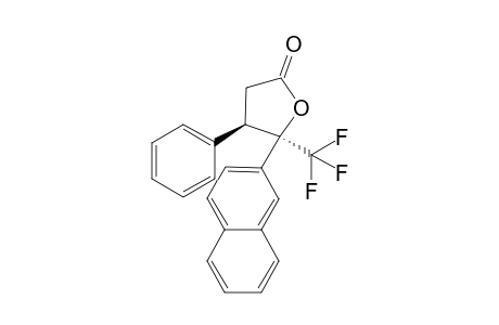 (4R,5R)-5-(naphthalen-2-yl)-4-phenyl-5-(trifluoromethyl)dihydrofuran-2(3H)-one