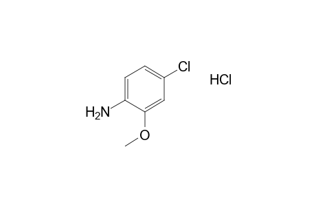 4-chloro-o-anisidine, hydrochloride