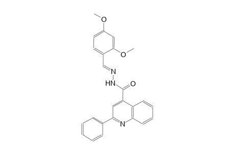 N'-[(E)-(2,4-dimethoxyphenyl)methylidene]-2-phenyl-4-quinolinecarbohydrazide