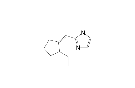 ((Z)-2-Ethylcyclopentyliden)(1-methyl-1H-imidazol-2-yl)methane