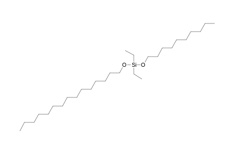 Silane, diethyldecyloxypentadecyloxy-