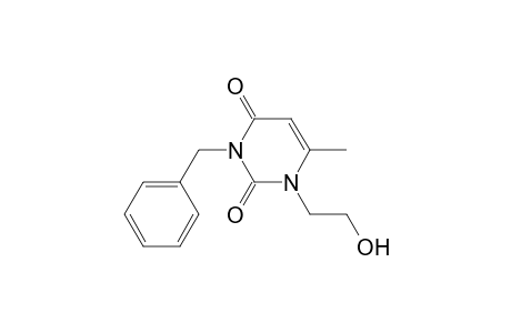 3-Benzyl-1-(2-hydroxyethyl)-6-methylpyrimidine-2,4(1H,3H)-dione