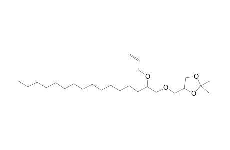 4-(([2-(Allyloxy)hexadecyl]oxy)methyl)-2,2-dimethyl-1,3-dioxolane