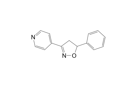 5-Phenyl-3-(4-pyridyl)-2-isoxazoline