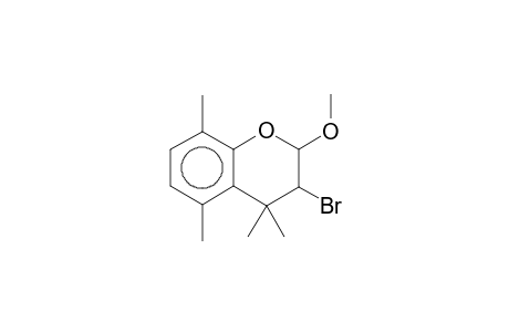 3-Bromo-2-methoxy-4,4,5,8-tetramethyl-chroman