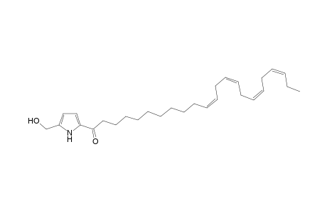 (11Z,14Z,17Z,20Z)-1-(5-methylol-1H-pyrrol-2-yl)tricosa-11,14,17,20-tetraen-1-one