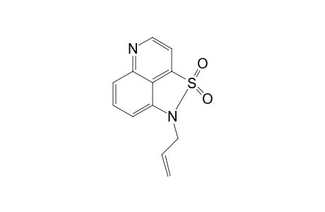 1H-1-Allyl-2,2.-dioxoisothiazolo[5,4,3-d,e]quinoline