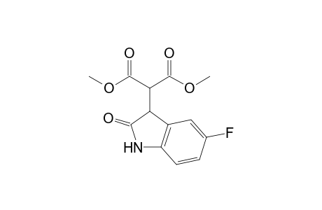 Dimethyl 2-(5-fluoro-2-oxo-2,3-dihydro-1H-indol-3-yl)malonate