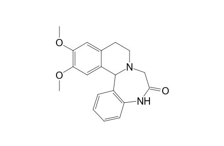 8,9-Dimethoxy-1,2,3,5,6,10b-hexahydrobenzo[5,6][1,4]diazepino[7,1-a]isoquinolin-2-one