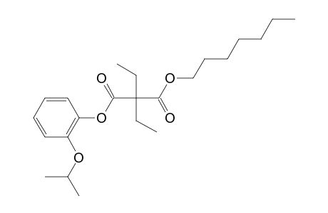 Diethylmalonic acid, heptyl 2-isopropoxyphenyl ester