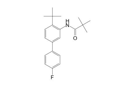 N-(4-tert-Butyl-4'-fluorobiphenyl-3-yl)pivalamide