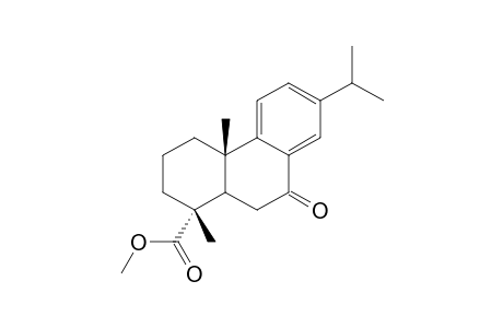 (1R,4aS)-7-isopropyl-9-keto-1,4a-dimethyl-3,4,10,10a-tetrahydro-2H-phenanthrene-1-carboxylic acid methyl ester