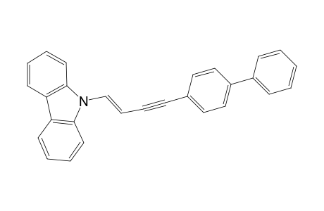 (E)-9-(4-(Biphenyl-4-yl)but-1-en-3-ynyl)-9H-carbazole
