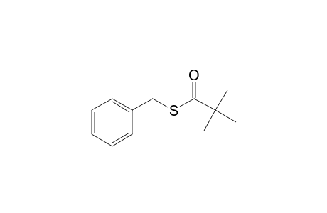 Benzyl mercaptan, S-trimethylacetyl-