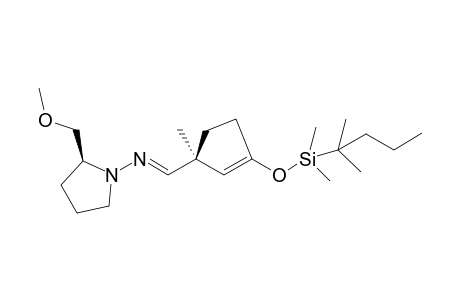 (2S)-1-[[(1R)-3-[(Dimethylthexylsilyl)oxy]-1-methyl-2-cyclopentenyl]methylene]amino]-2-(methoxymethyl)pyrrolidine