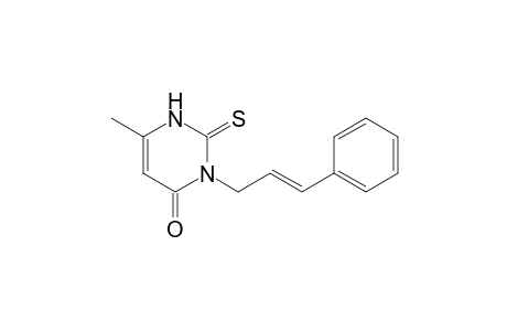 3-Cinnamyl-6-methyl-2-thiouracil