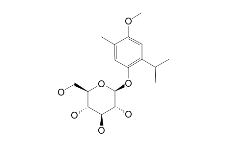 6-METHOXY-THYMOL-3-O-BETA-D-GLUCOPYRANOSIDE