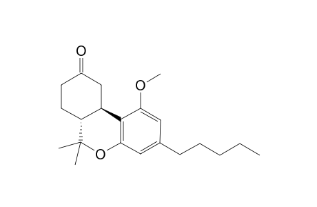 (6aR,10aR)-1-methoxy-6,6-dimethyl-3-pentyl-6,6a,7,8,10,10a-hexahydro-9H-benzo[c]chromen-9-one