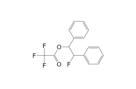 (2-fluoranyl-1,2-diphenyl-ethyl) 2,2,2-tris(fluoranyl)ethanoate