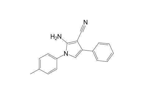 2-Amino-1-(4-methylphenyl)-4-phenyl-1H-pyrrole-3-carbonitrile