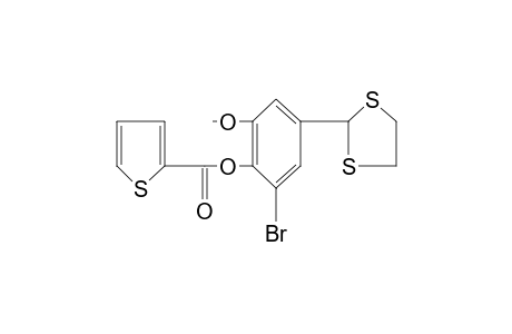 2-thiophenecarboxylic acid, 2-bromo-4-(1,3-dithiolan-2-yl)-6-methoxyphenyl ester