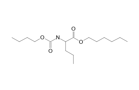 L-Norvaline, N-butoxycarbonyl-, hexyl ester