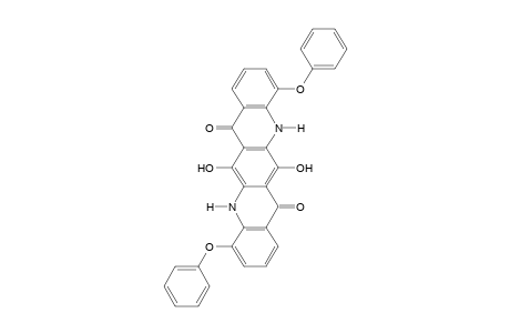 5,12-DIHYDRO-6,13-DIHYDROXY-4,11-DIPHENOXYQUINO[2,3-b]ACRIDINE-7,14-DIONE