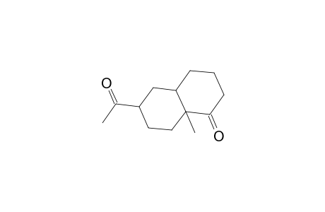1(2H)-Naphthalenone, 6-acetyloctahydro-8a-methyl-, (4a.alpha.,7.beta.,8a.beta.)-