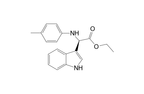 Ethyl 2-(1H-indol-3-yl)-2-(p-tolylamino)acetate
