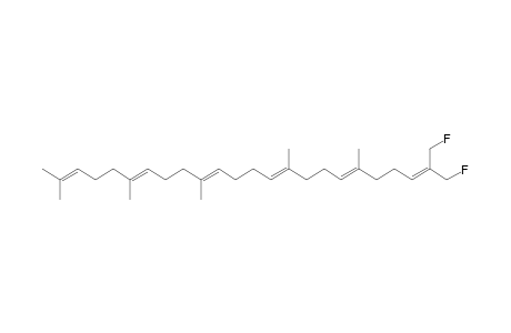 (6E,10E,14E,18E)-1-Fluoro-2-fluoromethyl-6,10,15,19,23-pentamethyltetracosa-2,6,10,14,18,22-hexaene