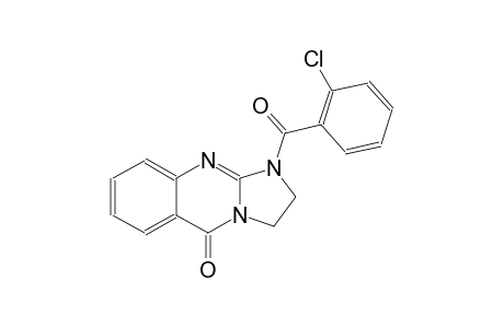 imidazo[2,1-b]quinazolin-5(1H)-one, 1-(2-chlorobenzoyl)-2,3-dihydro-