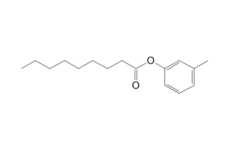 Nonanoic acid, 3-methylphenyl ester