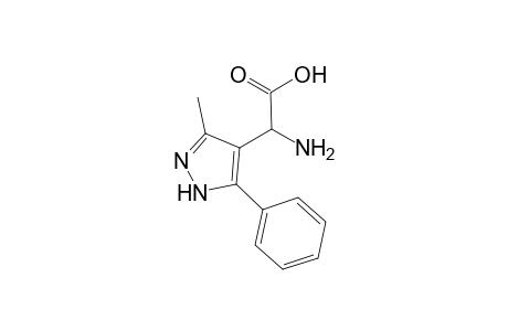 (3-Methyl-5-phenylpyrazol-4-yl)glycine